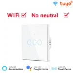 Interruptor Tactil de pared 3 White