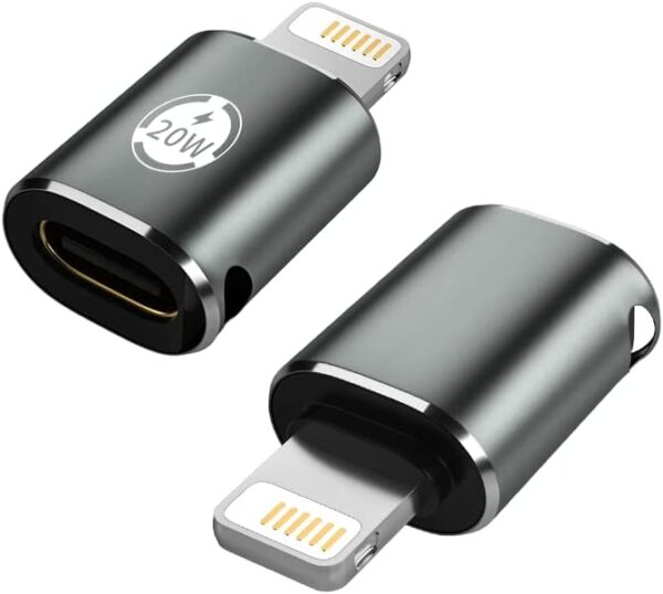 Adaptador USB C hembra a 8Pines macho recto