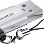 Adaptador USB C a USB A A 3.0 1un Plata