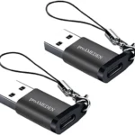 Adaptador USB C a USB A A 3.0 2un Negro