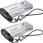 Adaptador USB C a USB A A 3.0 2un Plata