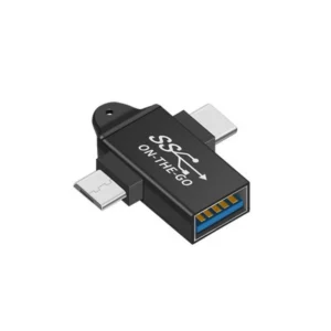 Adaptador OTG 2 en 1 USB C